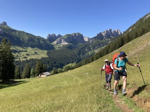 Aufstieg zur Alp Siegl